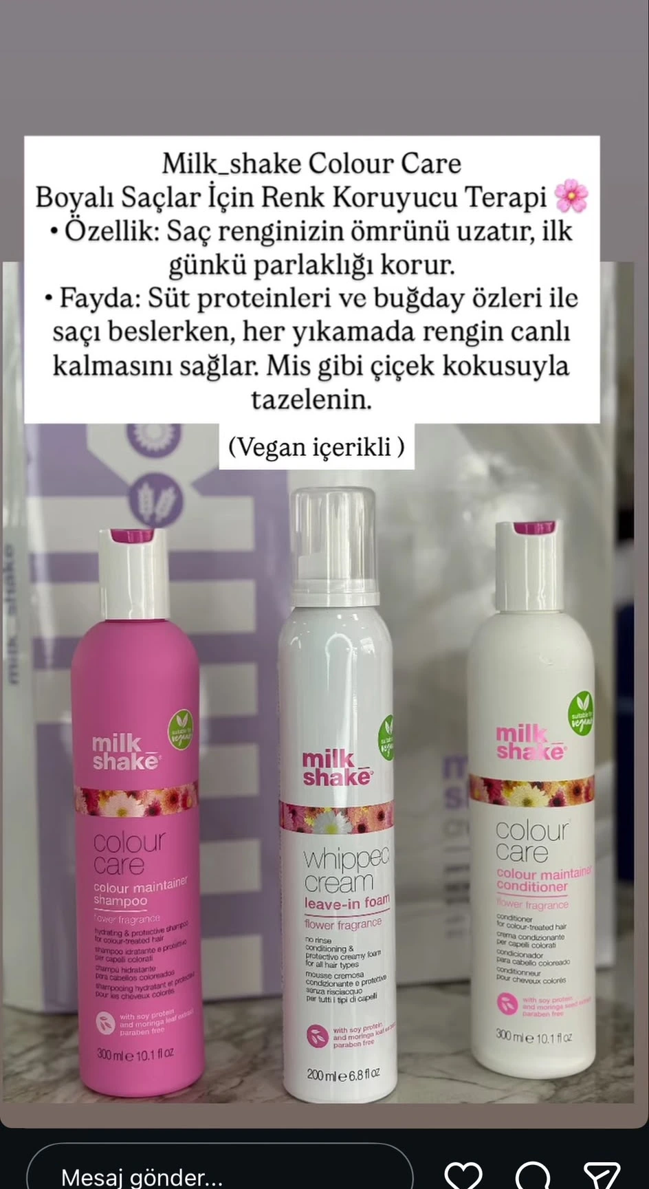 Orbay Bayan Kuaför Instagram ürün paylaşımı 2